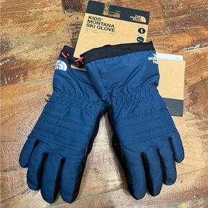 North Face Youth Montana Ski Gloves-NWT